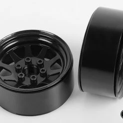 RC4WD OEM Stamped Steel 1.9" Beadlock Wheels (Black) (4) 10 RC4WD OEM Stamped Steel 1.9" Beadlock Wheels (Black) (4) -Cars Truck shop online RC4Z W0210 4