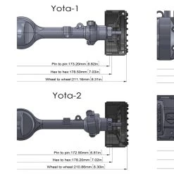RC4WD TRO 1.7" Stamped Steel Beadlock Wheels (Red/Chrome) (4) -Cars Truck shop online RC4Z W0225 8