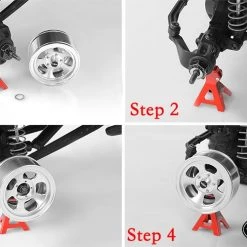 RC4WD Truckie 1.55" Beadlock Wheels (4) -Cars Truck shop online RC4Z W0233 9