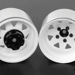 RC4WD 5 Lug Deep Dish Wagon 1.9" Steel Stamped Beadlock Wheels (White) (4) -Cars Truck shop online RC4Z W0242 4