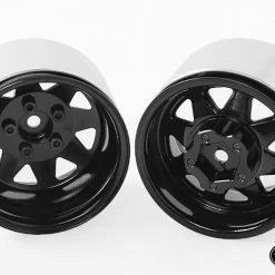 RC4WD 5 Lug Deep Dish Wagon 1.9" Steel Stamped Beadlock Wheels (Black) (4) -Cars Truck shop online RC4Z W0243 4