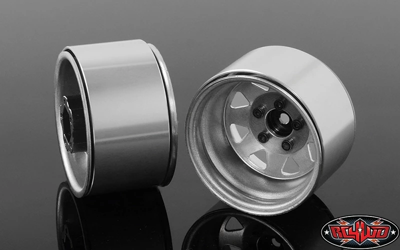 RC4WD 5 Lug Deep Dish Wagon 1.9" Steel Stamped Beadlock Wheels (Plain) (4) 6 RC4WD 5 Lug Deep Dish Wagon 1.9" Steel Stamped Beadlock Wheels (Plain) (4) - Image 4