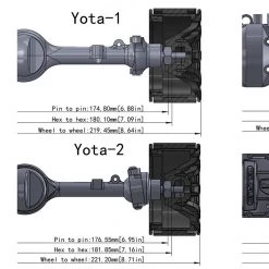 RC4WD Fuel Offroad Battle Axe 2.2" Beadlock Wheels (4) 14 RC4WD Fuel Offroad Battle Axe 2.2" Beadlock Wheels (4) -Cars Truck shop online RC4Z W0253 7