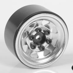 RC4WD Stamped Steel 1.0" Stock Beadlock Wheels (Chrome) (4)