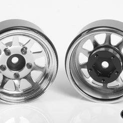 RC4WD OEM Stamped Steel 1.55" Beadlock Wheels (Chrome) (4) 11 RC4WD OEM Stamped Steel 1.55" Beadlock Wheels (Chrome) (4) -Cars Truck shop online RC4Z W0264 4