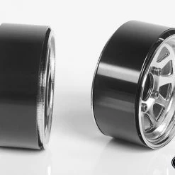 RC4WD OEM Stamped Steel 1.55" Beadlock Wheels (Chrome) (4) 12 RC4WD OEM Stamped Steel 1.55" Beadlock Wheels (Chrome) (4) -Cars Truck shop online RC4Z W0264 5