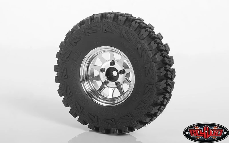RC4WD OEM Stamped Steel 1.55" Beadlock Wheels (Chrome) (4) 7 RC4WD OEM Stamped Steel 1.55" Beadlock Wheels (Chrome) (4) - Image 5