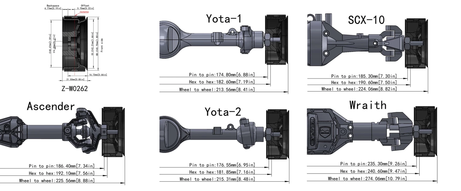 RC4WD OEM Stamped Steel 1.55" Beadlock Wheels (Chrome) (4) 9 RC4WD OEM Stamped Steel 1.55" Beadlock Wheels (Chrome) (4) - Image 7