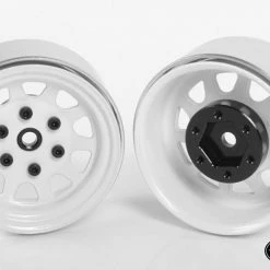 RC4WD Stamped Steel 1.7" Beadlock Wagon Wheels (White) (4) -Cars Truck shop online RC4Z W0269 4