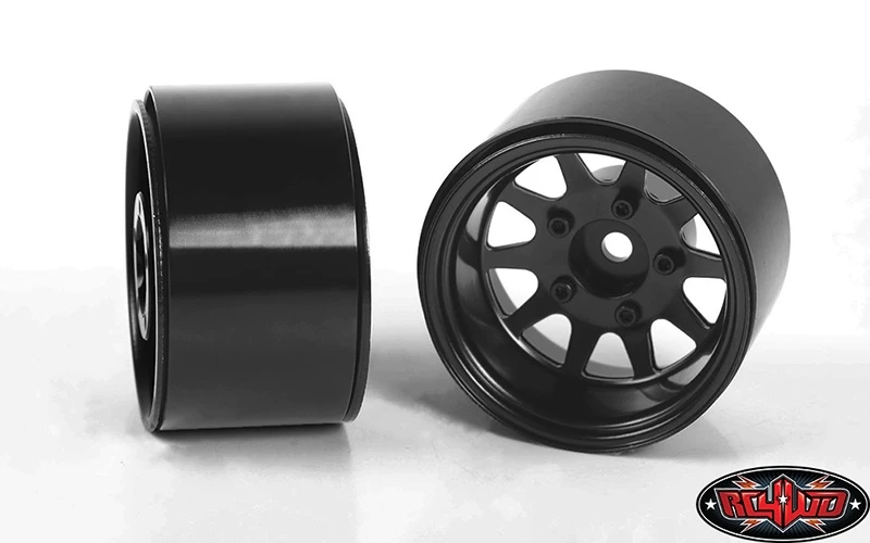 RC4WD Deep Dish Wagon 1.55" Stamped Steel Beadlock Wheels Black (4) 6 RC4WD Deep Dish Wagon 1.55" Stamped Steel Beadlock Wheels Black (4) - Image 4