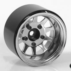 RC4WD Deep Dish Wagon 1.55" Stamped Steel Beadlock Wheels Chrome (4)