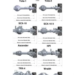 RC4WD Cali Off-Road Distorted 1.9" Beadlock Wheels (4) -Cars Truck shop online RC4Z W0295 12