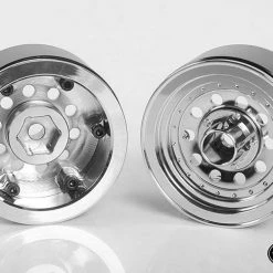 RC4WD Classic 10-Hole Chrome 1.9" Beadlock Wheels (4) 15 RC4WD Classic 10-Hole Chrome 1.9" Beadlock Wheels (4) -Cars Truck shop online RC4Z W0296 5