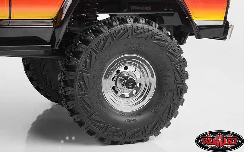 RC4WD Classic 10-Hole Chrome 1.9" Beadlock Wheels (4) 10 RC4WD Classic 10-Hole Chrome 1.9" Beadlock Wheels (4) - Image 8