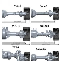 RC4WD Level 8 Bully Pro 6 1.9" Beadlock Wheels (4) 20 RC4WD Level 8 Bully Pro 6 1.9" Beadlock Wheels (4) -Cars Truck shop online RC4Z W0300 10