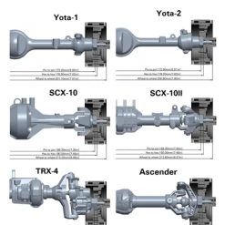 RC4WD ION Style 71 1.9" Beadlock Wheels (4) -Cars Truck shop online RC4Z W0303 14