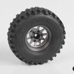 RC4WD OEM 6-Lug Stamped Steel 1.55" Beadlock Wheels (Plain) (4) -Cars Truck shop online RC4Z W0308 6