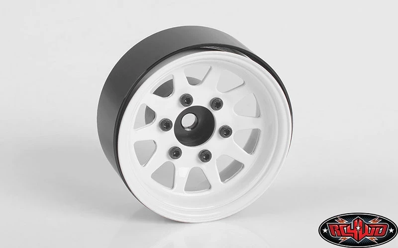 RC4WD OEM 6-Lug Stamped Steel 1.55" Beadlock Wheels (White) (4) 3 RC4WD OEM 6-Lug Stamped Steel 1.55" Beadlock Wheels (White) (4)