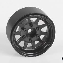 RC4WD OEM 6-Lug Stamped Steel 1.55" Beadlock Wheels (Black) (4)