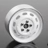 RC4WD Stamped Steel 1.7" 10-Oval Hole Wheels (White) (4) -Cars Truck shop online RC4Z W0311 2