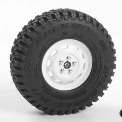 RC4WD Stamped Steel 1.7" 10-Oval Hole Wheels (White) (4) -Cars Truck shop online RC4Z W0311 6