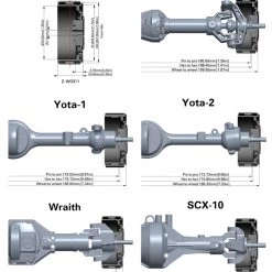 RC4WD Stamped Steel 1.7" 10-Oval Hole Wheels (White) (4) -Cars Truck shop online RC4Z W0311 9