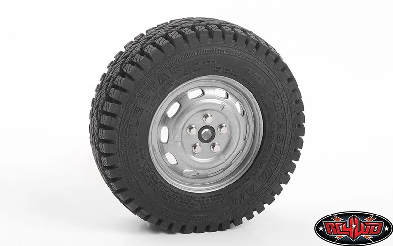 RC4WD Stamped Steel 1.7" 10-Oval Hole Wheels (Plain) (4) 8 RC4WD Stamped Steel 1.7" 10-Oval Hole Wheels (Plain) (4) - Image 6
