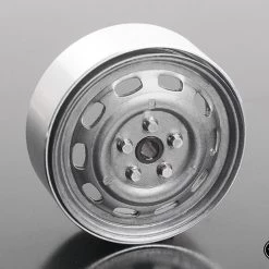 RC4WD Stamped Steel 1.7" 10-Oval Hole Wheels (Plain) (4)