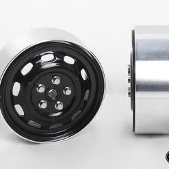 RC4WD Stamped Steel 1.7" 10-Oval Hole Wheels (Black) (4) -Cars Truck shop online RC4Z W0313 5