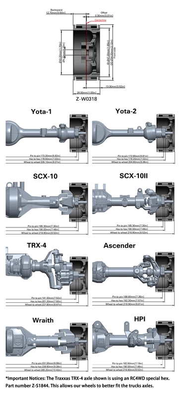 RC4WD Walker Evans 501 Legend 1.9" Beadlock Wheels 14 RC4WD Walker Evans 501 Legend 1.9" Beadlock Wheels - Image 12