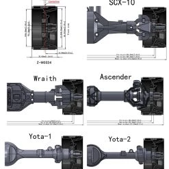 RC4WD Rally 1.9" Beadlock Wheels (Gold) (4) -Cars Truck shop online RC4Z W0324 8