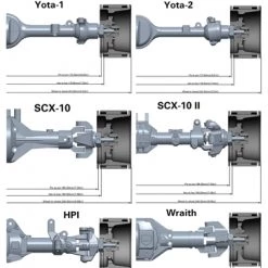 RC4WD Slot Mag 1.9" Wheels (4) -Cars Truck shop online RC4Z W0331 8