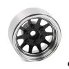 RC4WD OEM 6-Lug Stamped Steel 1.55" Beadlock Wheels (Black and Chrome) (4) -Cars Truck shop online RC4Z W0337 2