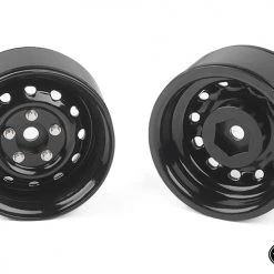 RC4WD Heritage Edition Stamped Steel 1.9 Wheels (Black) (4) -Cars Truck shop online RC4Z W0340 4