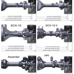 RC4WD Heritage Edition Stamped Steel 1.9 Wheels (Black) (4) -Cars Truck shop online RC4Z W0340 6
