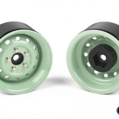 RC4WD Heritage Edition Stamped Steel 1.9 Wheels (Grasmere Green) (4) -Cars Truck shop online RC4Z W0342 4