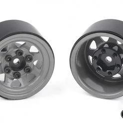 RC4WD Stamped Steel 1.0" Stock Beadlock Wheels (Plain) (4) -Cars Truck shop online RC4Z W0345 4
