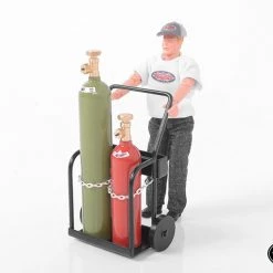 RC4WD Scale Garage Series 1/10 Dual Tank Welders Cart -Cars Truck shop online RC4Z X0033 5