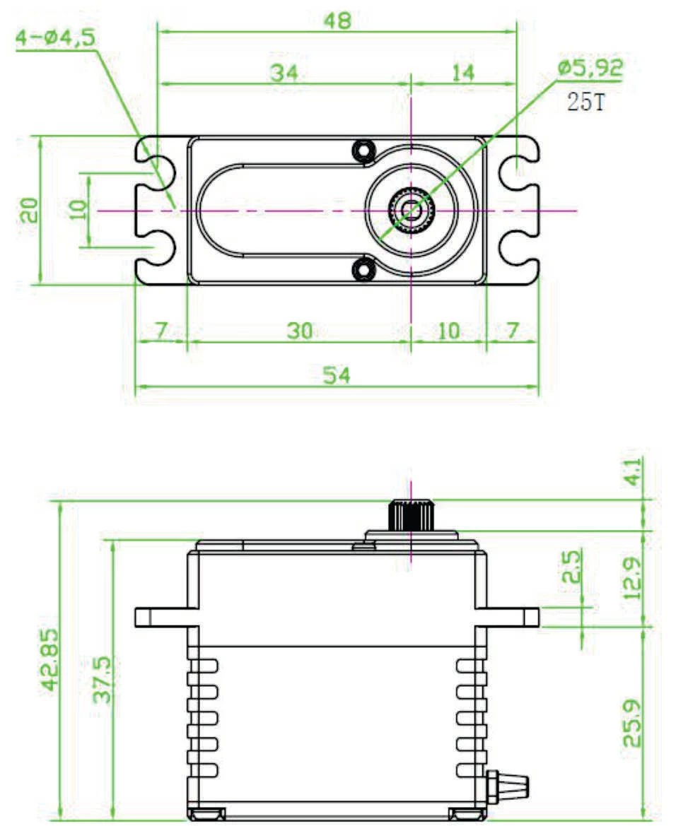 Reef's RC 422HDv2 Servo Winch with Built-In Controller 9 Reef's RC 422HDv2 Servo Winch with Built-In Controller - Image 7