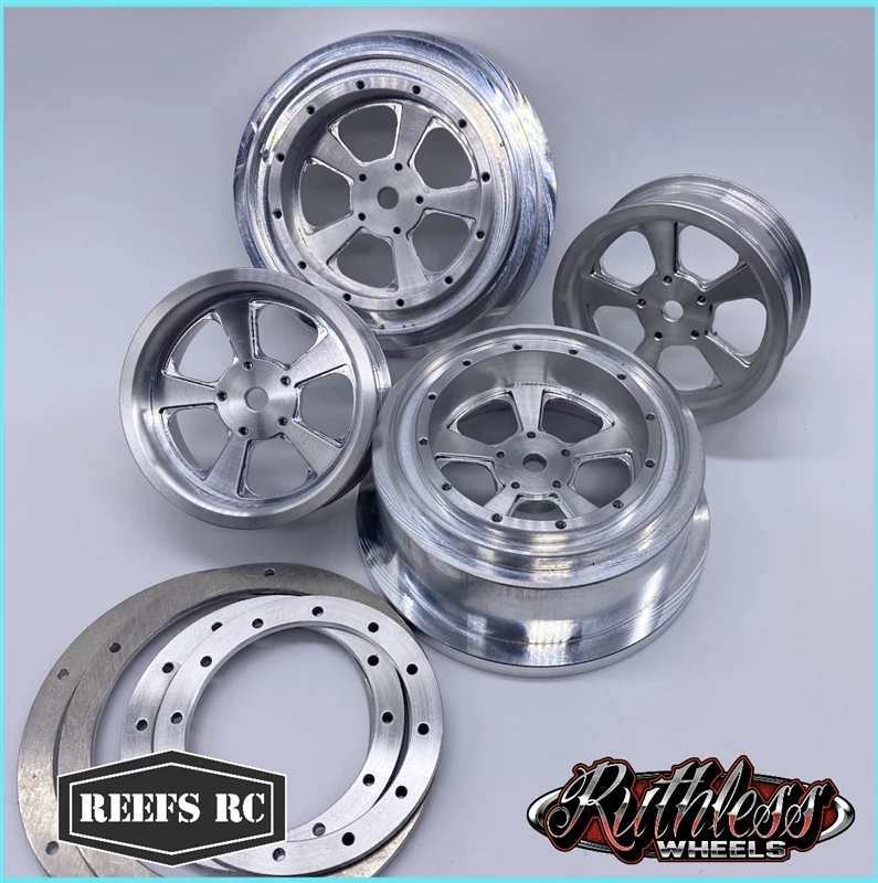 Reef's RC OG MAG Drag Wheels with Rings and Hardware (4 pcs) 4 Reef's RC OG MAG Drag Wheels with Rings and Hardware (4 pcs) - Image 2