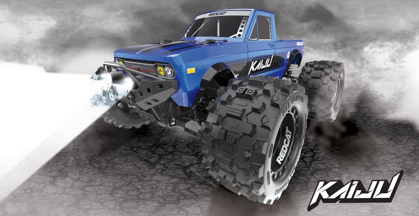 Redcat 1/8 Kaiju 6S Brushless Monster Truck RTR - Blue 7 Redcat 1/8 Kaiju 6S Brushless Monster Truck RTR - Blue - Image 5