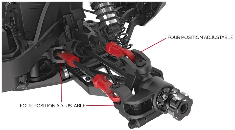 Redcat 1/8 Kaiju 6S Brushless Monster Truck RTR - Blue 12 Redcat 1/8 Kaiju 6S Brushless Monster Truck RTR - Blue - Image 10