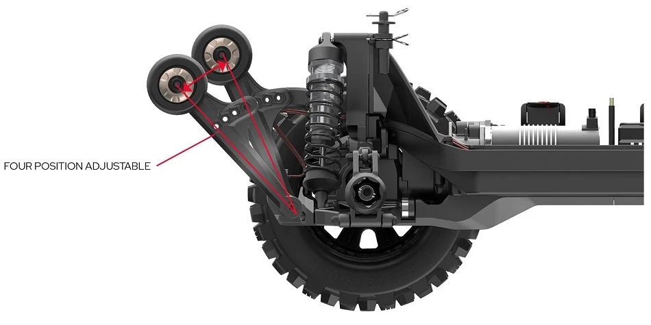 Redcat 1/8 Kaiju 6S Brushless Monster Truck RTR - Blue 15 Redcat 1/8 Kaiju 6S Brushless Monster Truck RTR - Blue - Image 13