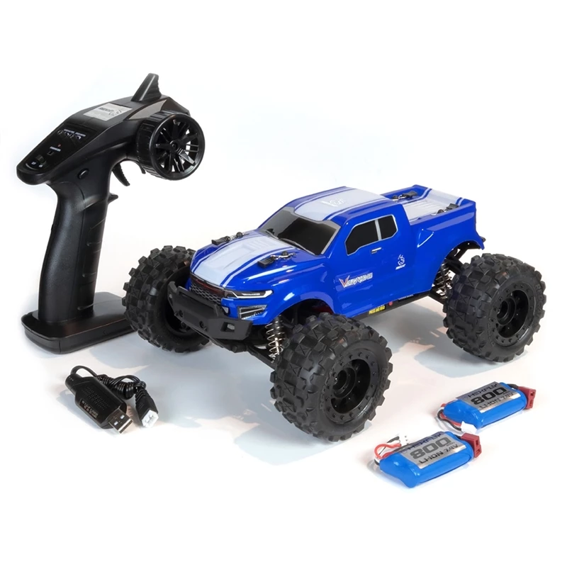 Redcat Volcano-16 1/16 Scale RTR Monster Truck - Blue 5 Redcat Volcano-16 1/16 Scale RTR Monster Truck - Blue - Image 3