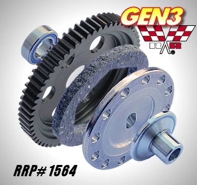Robinson Racing Gen 3 Slipper Unit 32P 64T Spur with Ridged Hub Yeti / Bomber 4 Robinson Racing Gen 3 Slipper Unit 32P 64T Spur with Ridged Hub Yeti / Bomber - Image 2