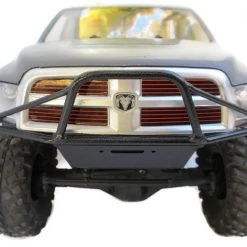 ScalerFab SCX10 / SCX10 II Prerunner Series Raised Front Bumper with Front Fairlead Mount for SR5 / Honcho -Cars Truck shop online SF0121908 4