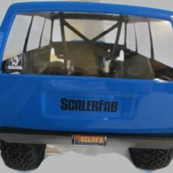 ScalerFab SCX10 II XJ Rear Bumper with License Plate Recess