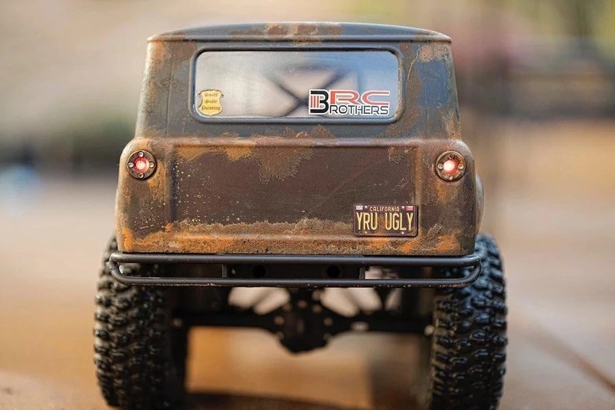 ScalerFab Vanquish VS4-10 Retro Rear Bumper with Shackle Mounts 3 ScalerFab Vanquish VS4-10 Retro Rear Bumper with Shackle Mounts