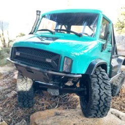 ScalerFab SCX10 / SCX10 II UMG10 Skeleton Prerunner Front Bumper with Front Fairlead Mount -Cars Truck shop online SF2821008 5