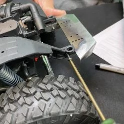 ScalerFab SCX10 III Jeep Wrangler JLU / Gladiator Comp-Style Bumper with Stinger -Cars Truck shop online SF3429010 6 3